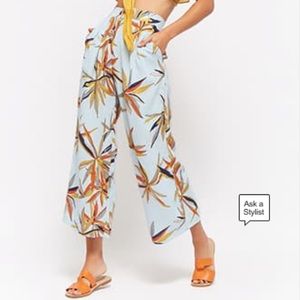 NWT Love & Harmony High-Waist Floral Pants